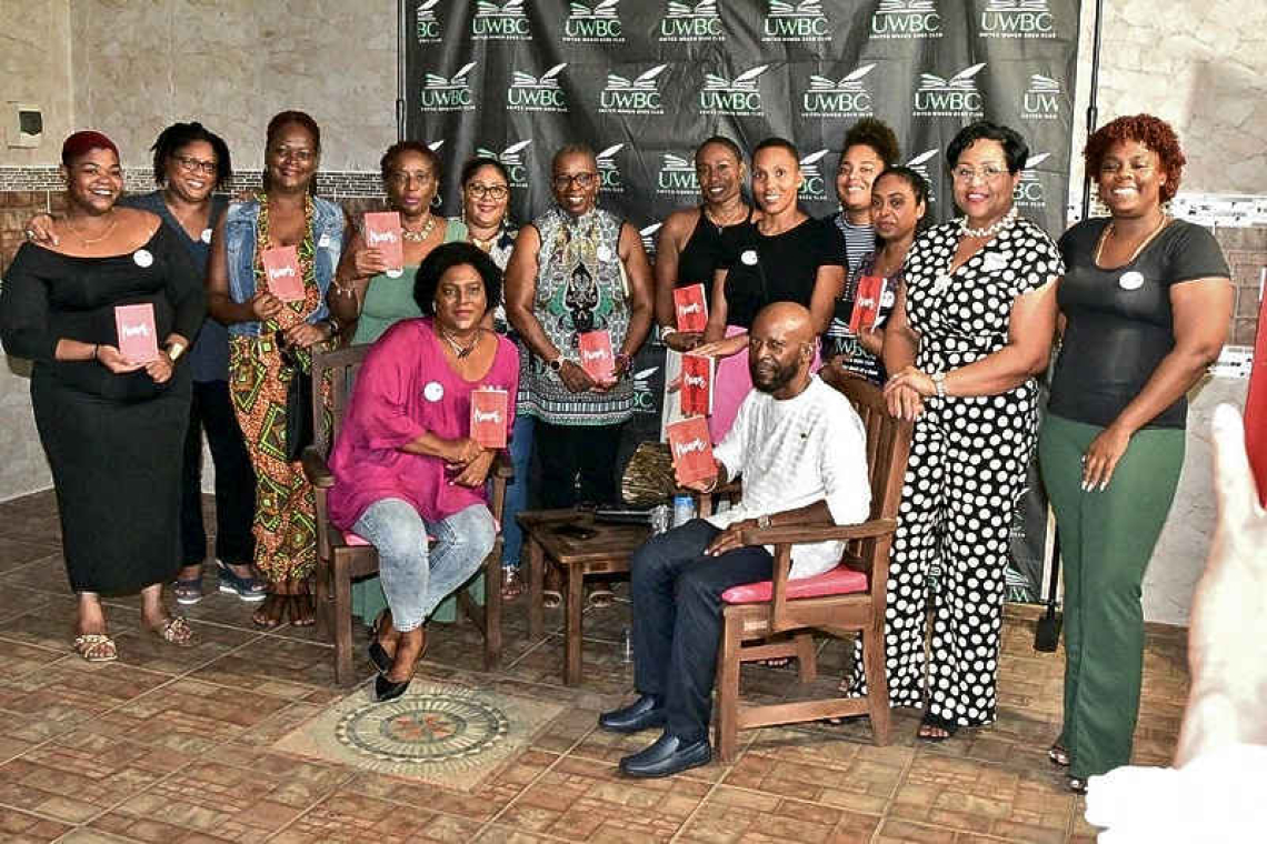 Book Club members impressed by  Sip ’N Chat guest Joseph H. Lake Jr.