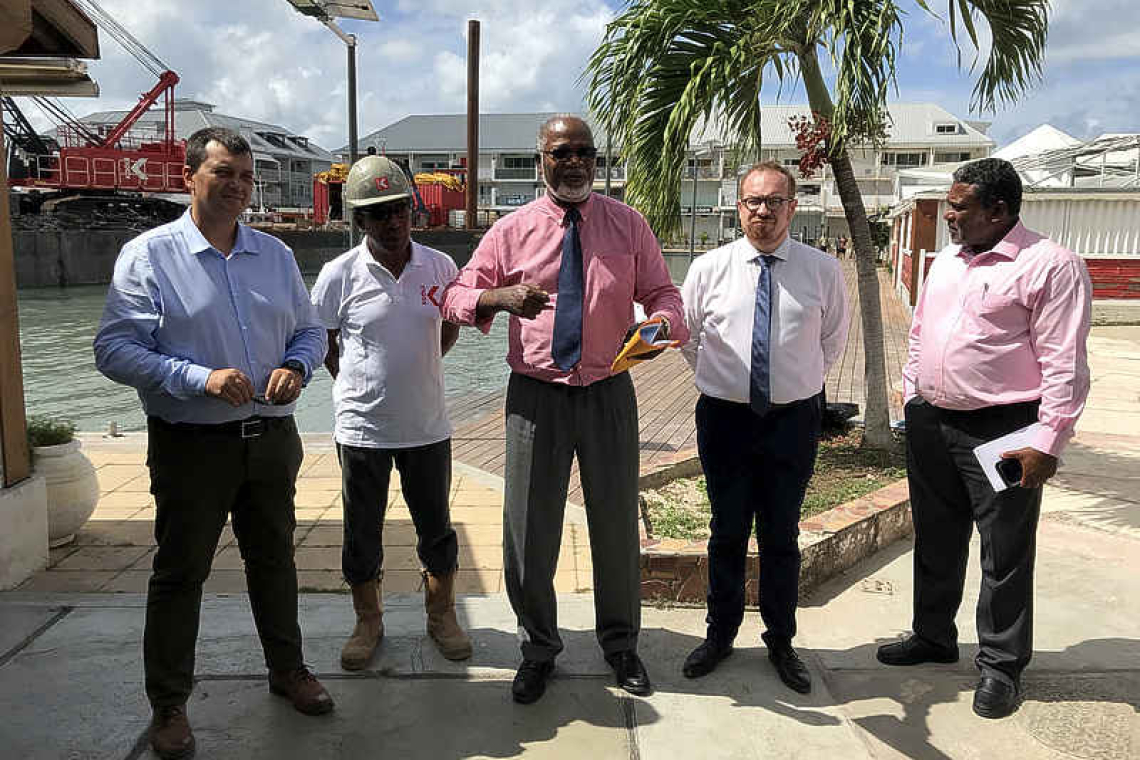 Elected officials confident Marina  Port La Royale will bounce back