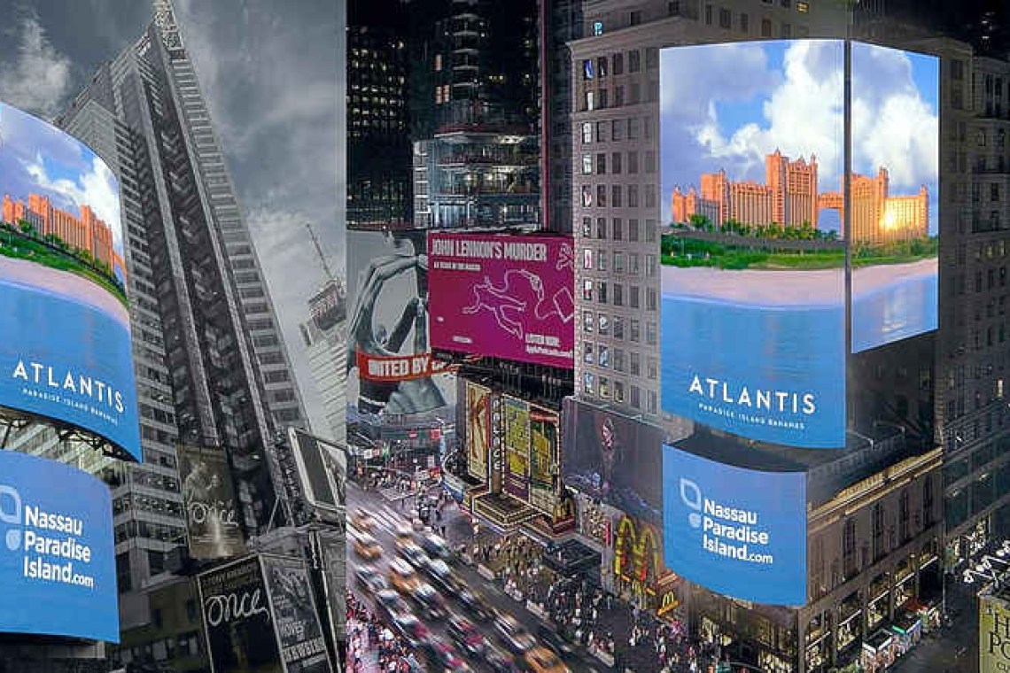Nassau Paradise Island Promotion Board  launches Times Square billboard campaign