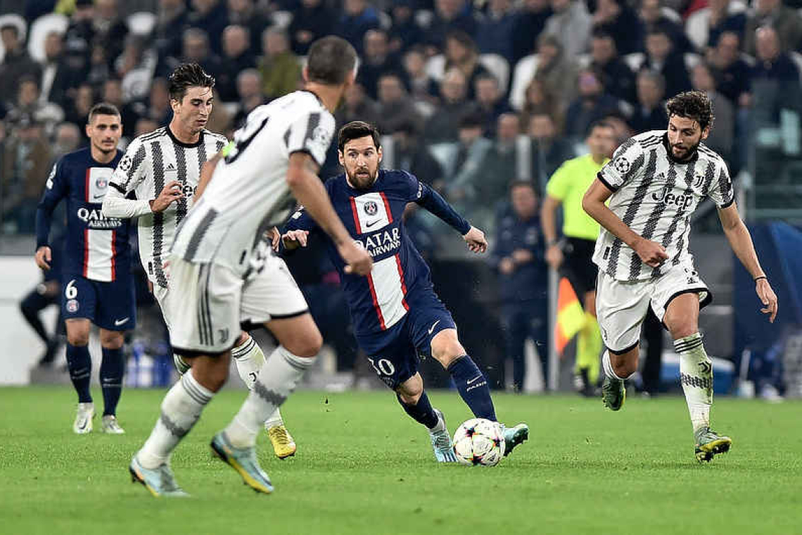    PSG win 2-1 at Juventus but finish second in group