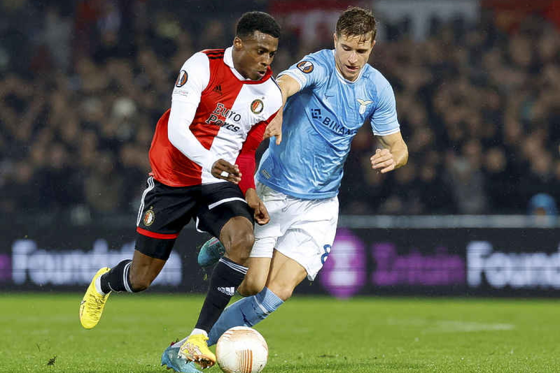    Feyenoord defeat Lazio to progress in Europa League