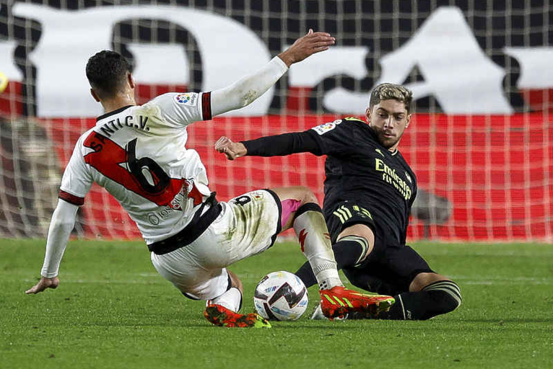 Rayo Vallecano fight back to shock Real Madrid 3-2
