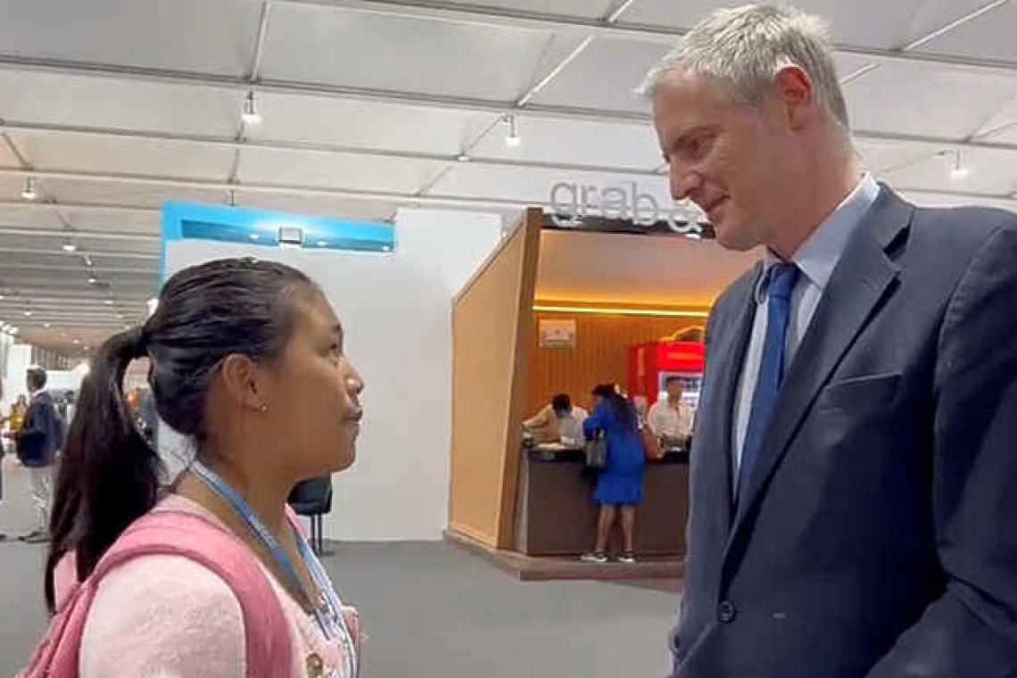 Children from Global South make their presence felt at climate summit