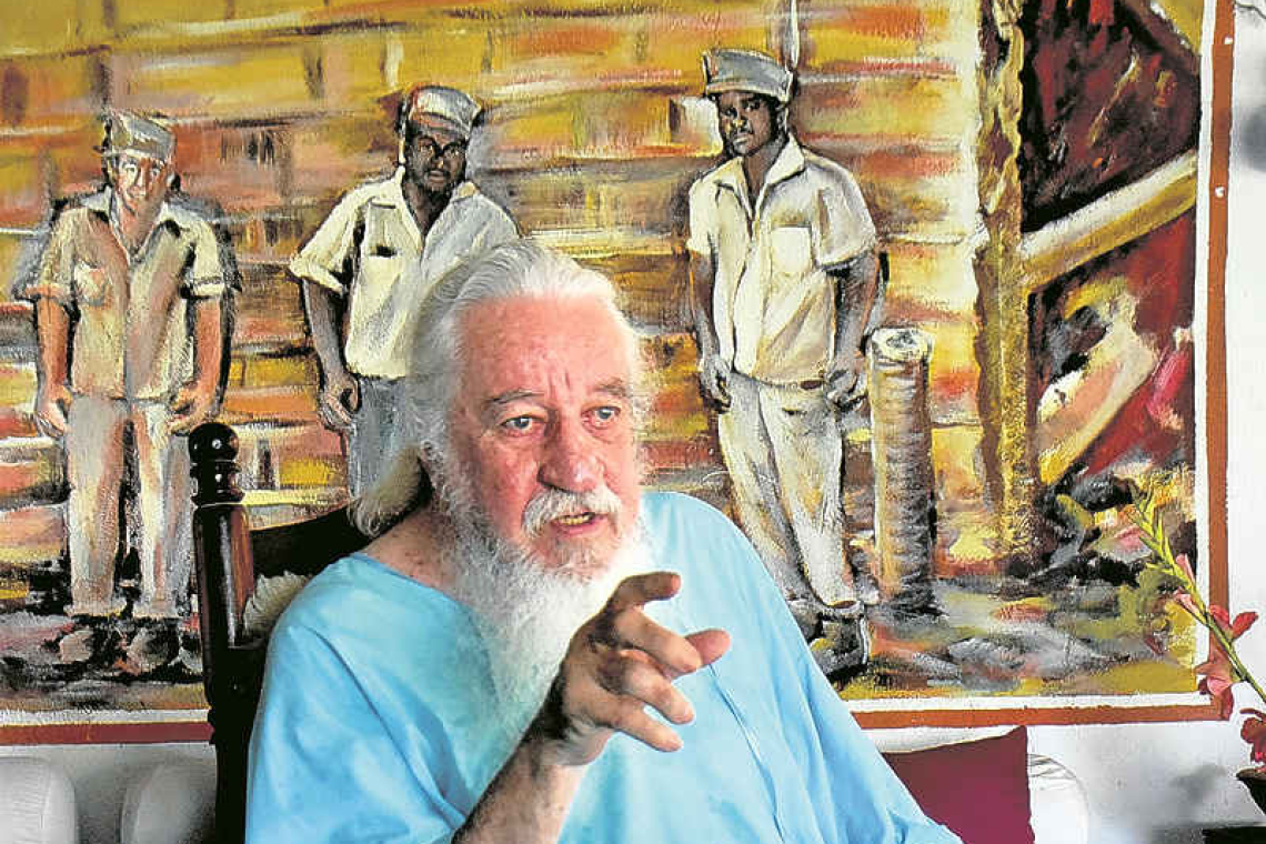 Stanley Brown, afscheid van 'de laatste revolutionair van Curaçao