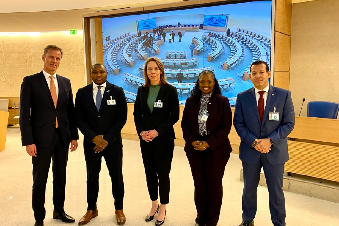 St. Maarten delegation defends  human rights record in Geneva