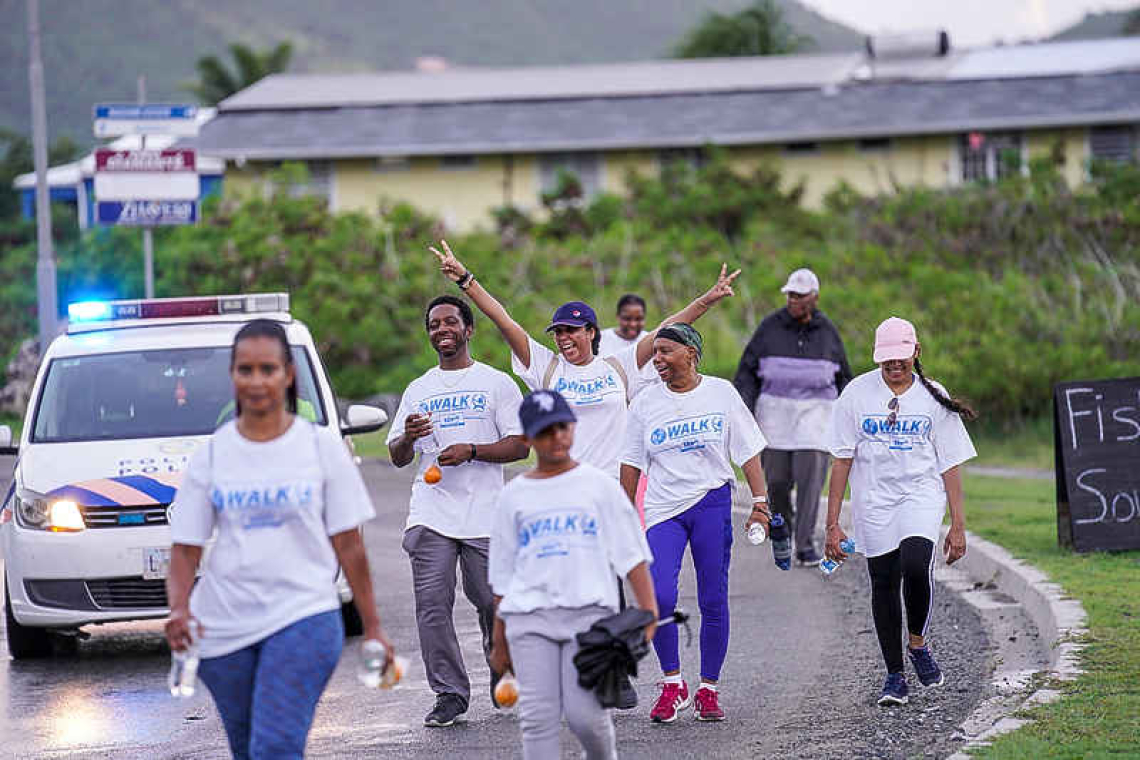 ‘Walk to Prevent Immobility’  draws hundreds on Saturday