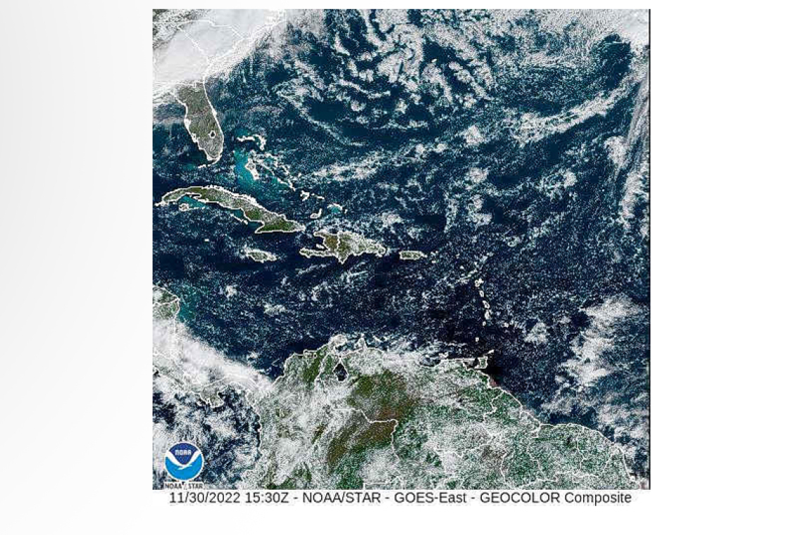 PUBLIC WEATHER FORECAST FOR ST. MAARTEN