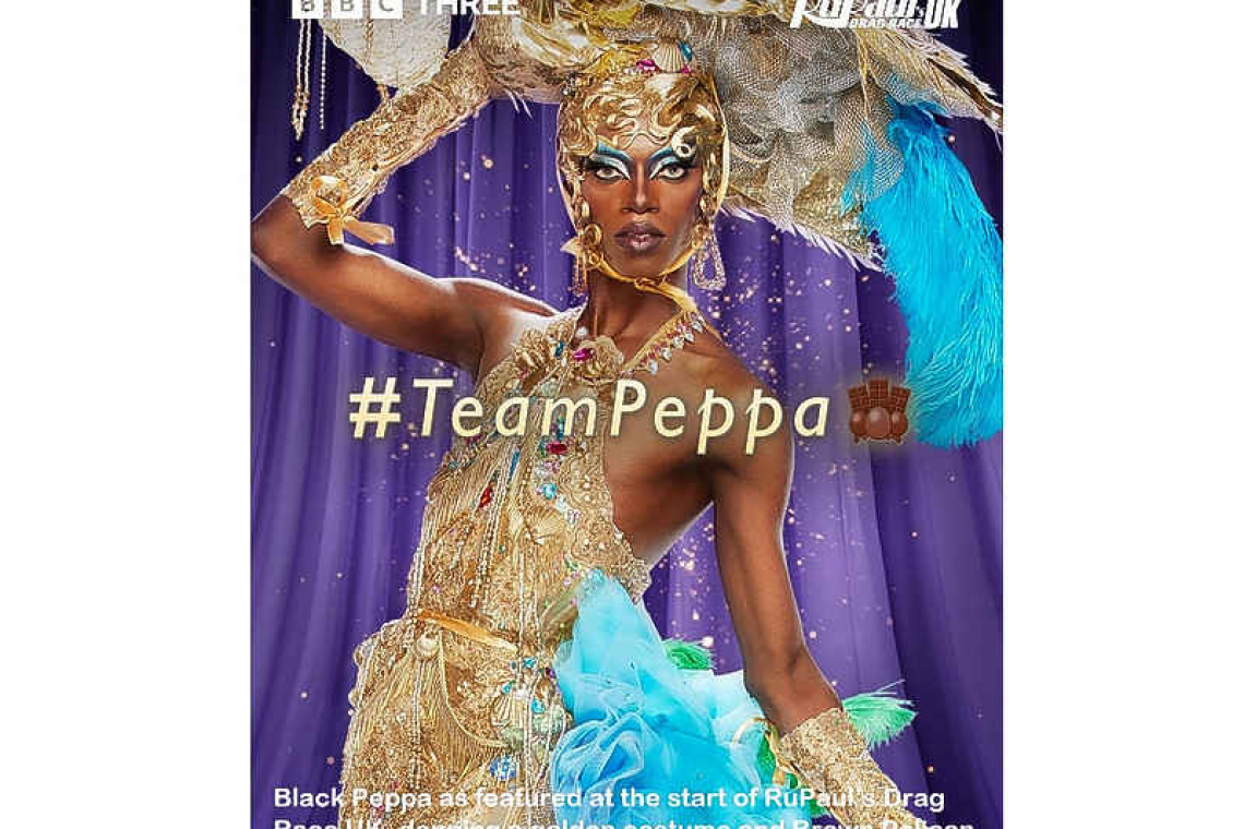 Black Peppa, drag star on the world stage