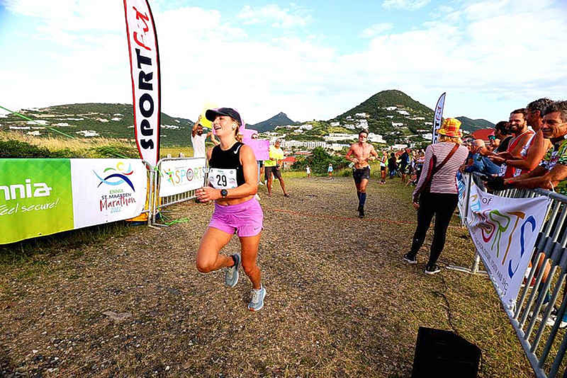    Paanakker first female to finish Full Marathon