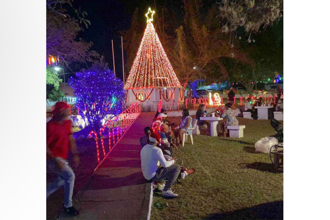 Dominican Association lights  up Wilhelmina Park for season