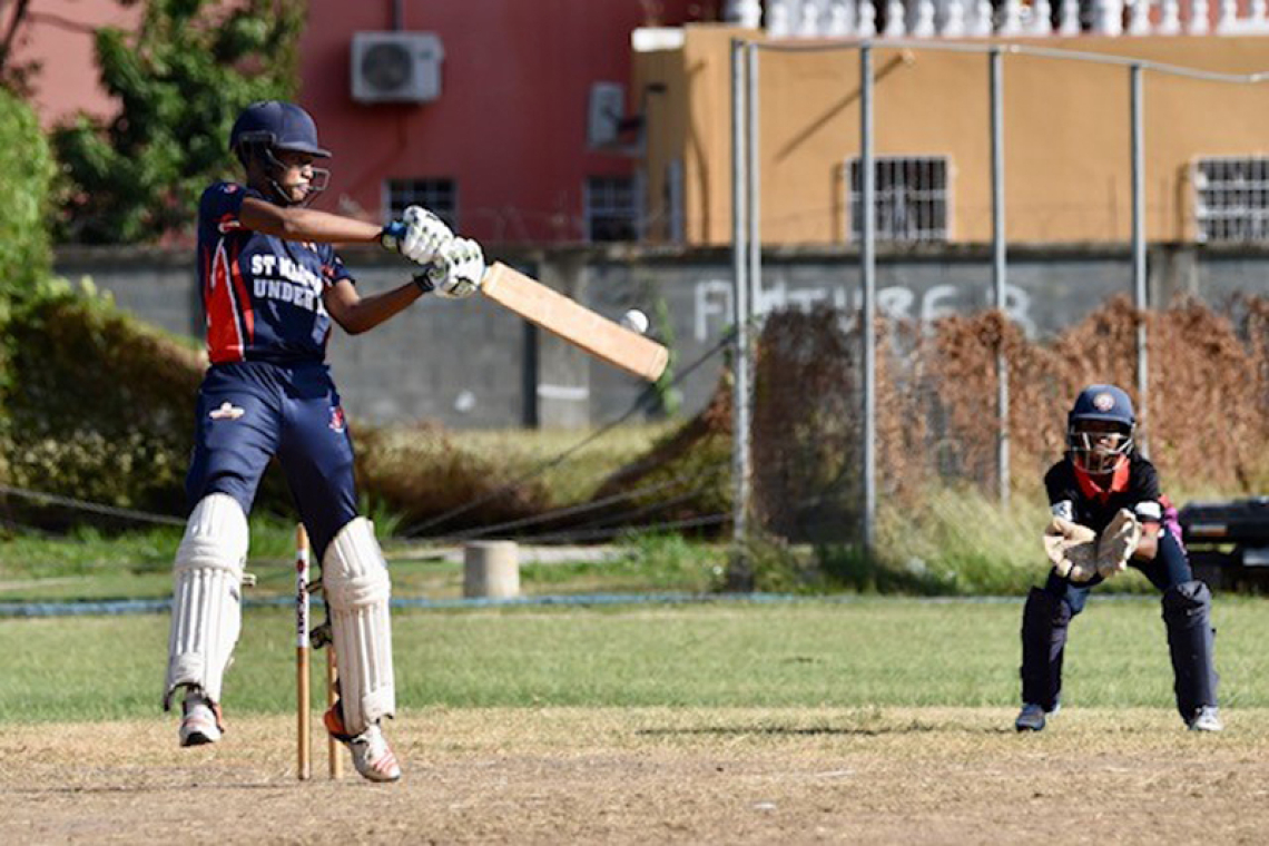 St. Maarten Under 15 stutters again, in small chase this time