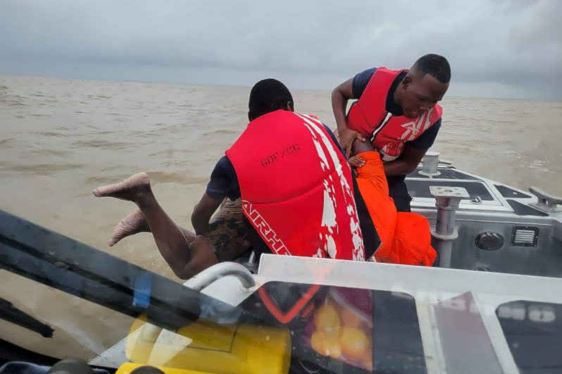 ‘Miracle on Christmas’: Guyanese crew  members rescued after vessel sinks