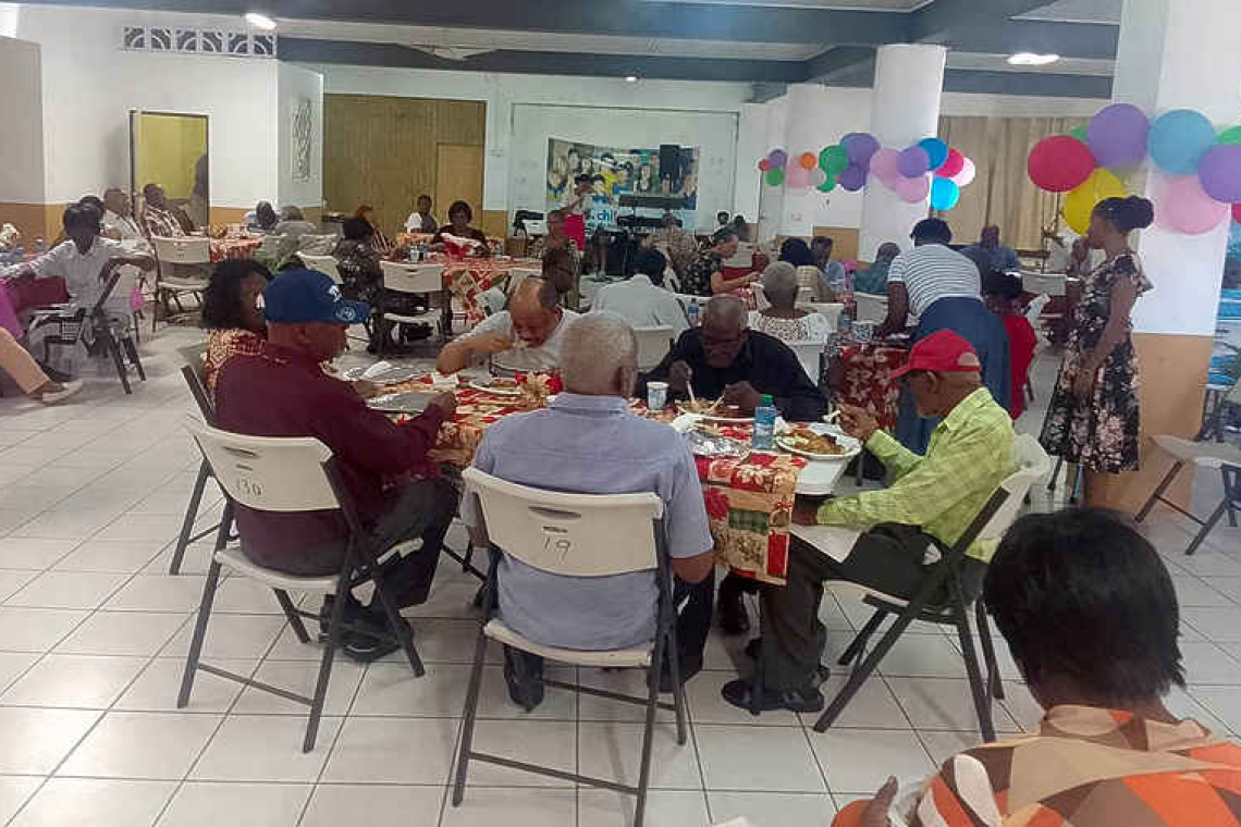 Seventh-Day Adventist Church  hosts Christmas dinner in Statia