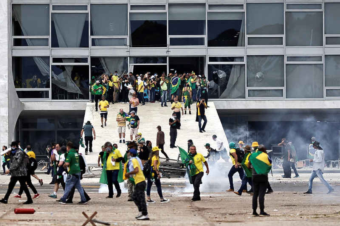 Bolsonaro backers sack Brazil presidential palace, Congress, Supreme Court
