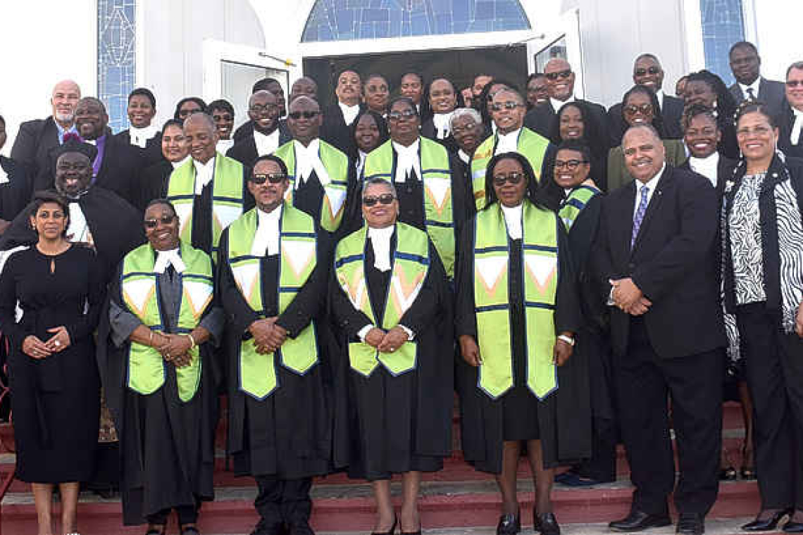 Chief Justice Janice Pereira in  Anguilla for Law Year opening
