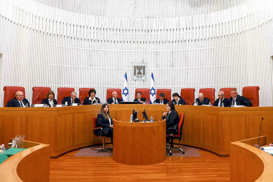 Israel's top judge: government judicial reform plan will crush justice system