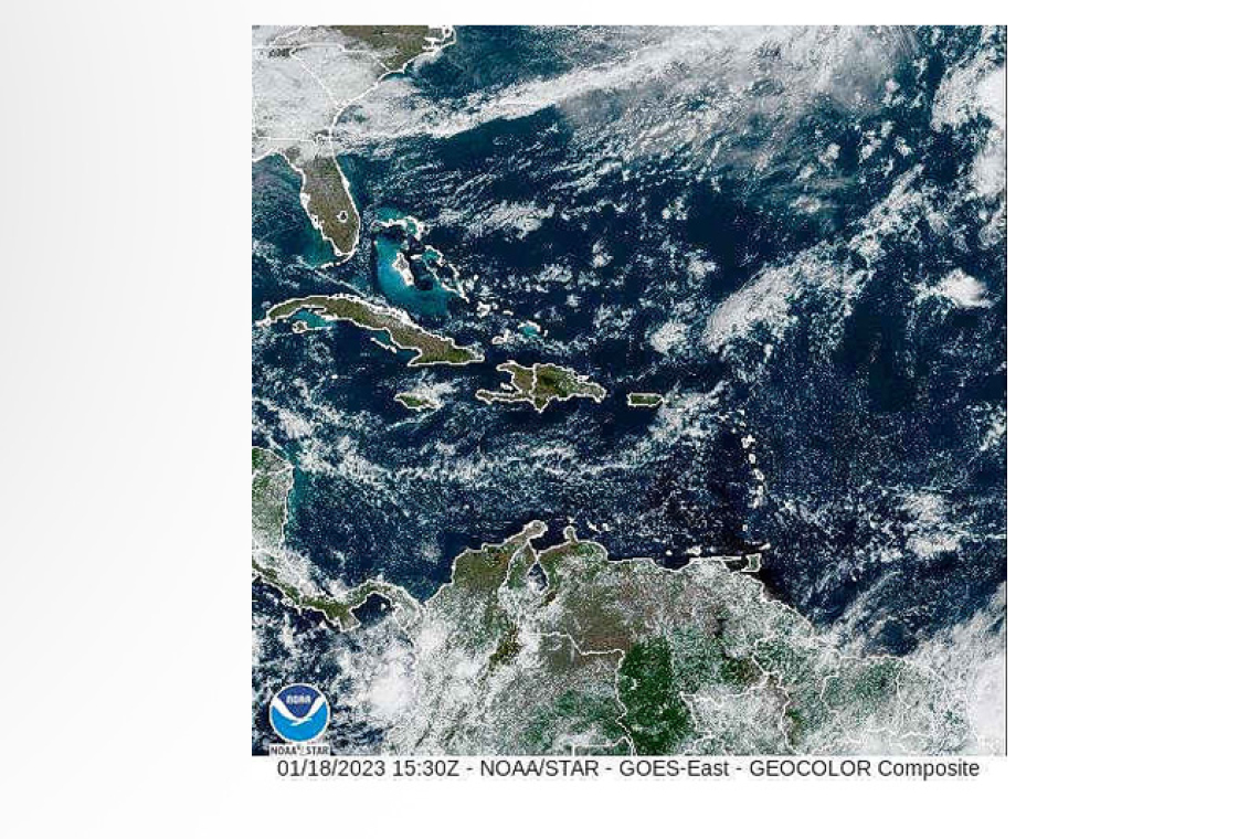 PUBLIC WEATHER FORECAST FOR ST. MAARTEN 