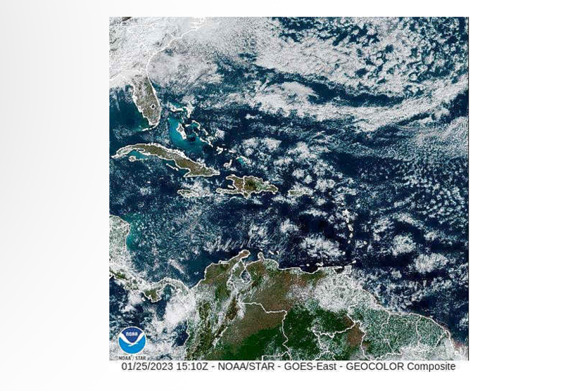 PUBLIC WEATHER FORECAST FOR ST. MAARTEN 