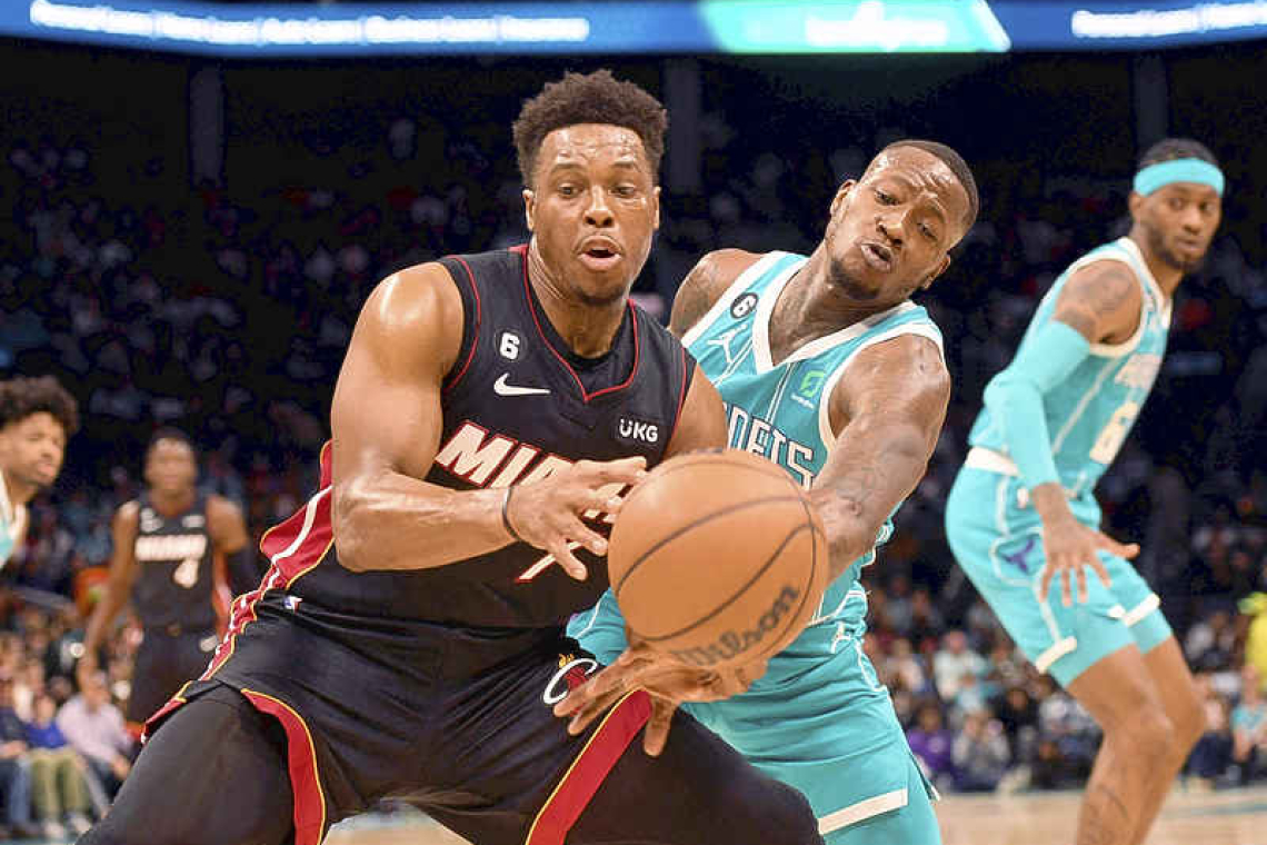 Hornets, behind Rozier's 31 points, topple Heat