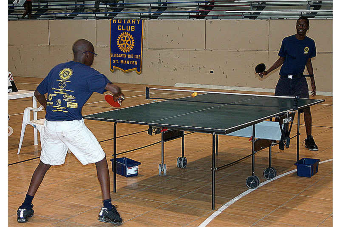 Table Tennis returns to Sports Auditorium