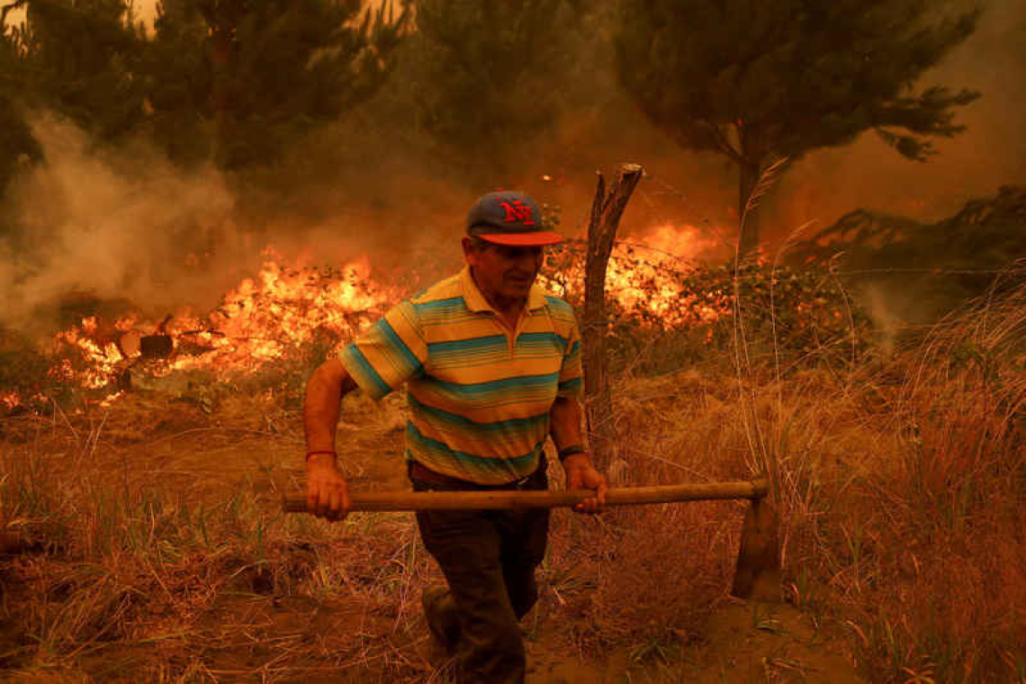 At least 24 dead in Chile as wildfires expand; foreign help is on the way