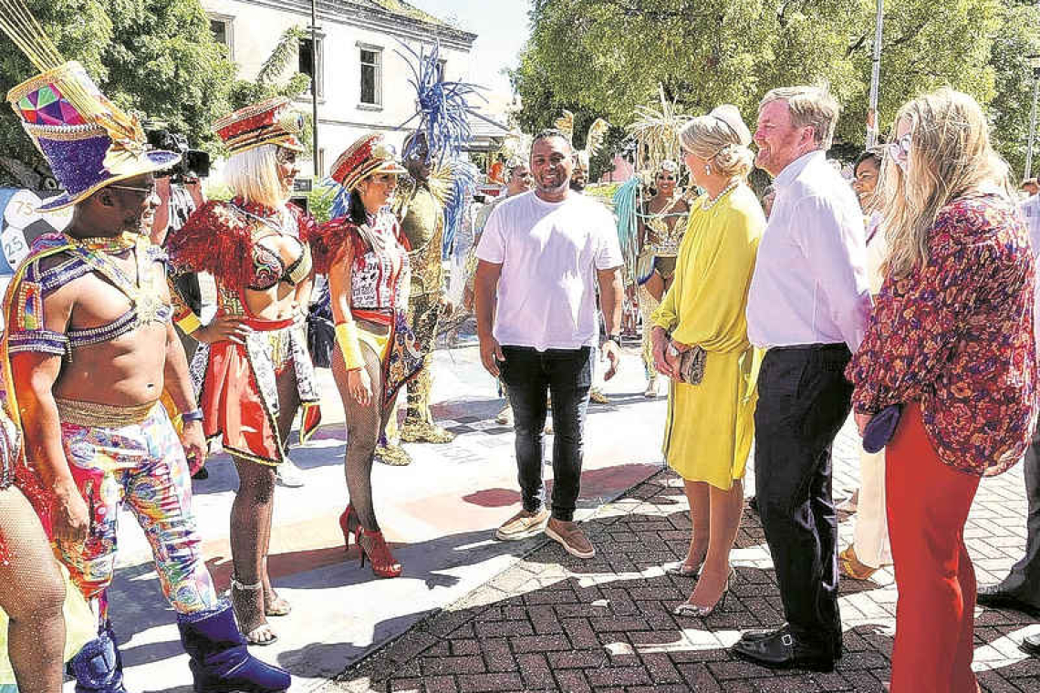 Royals conclude  visit to Curaçao