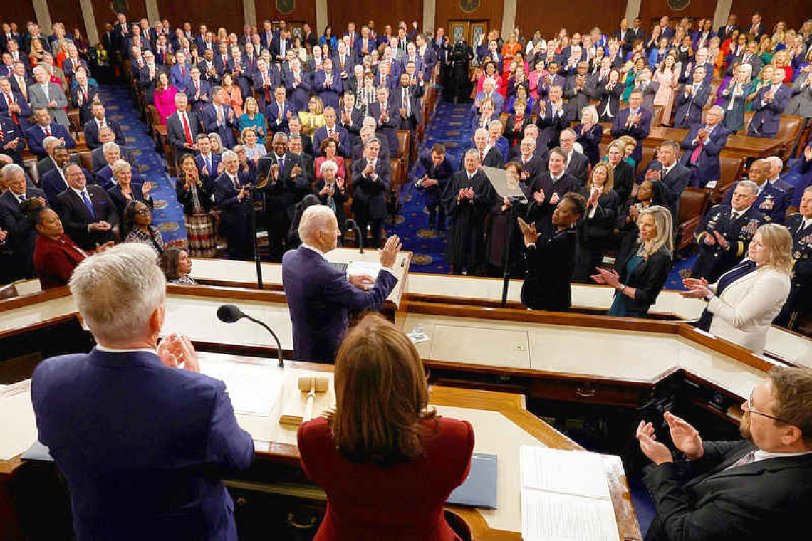 In State of the Union speech, Biden challenges Republicans on debt and economy