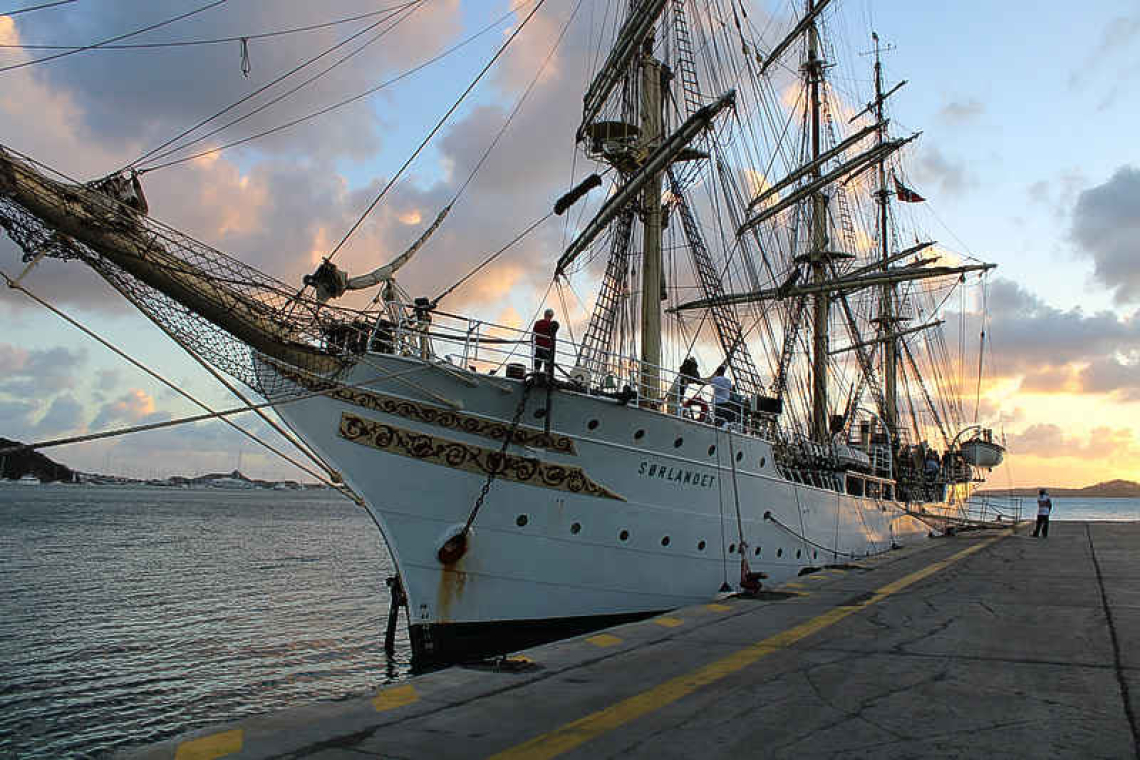 Tall ship ‘Sørlandet’ welcomed  over 700 visitors on Sunday