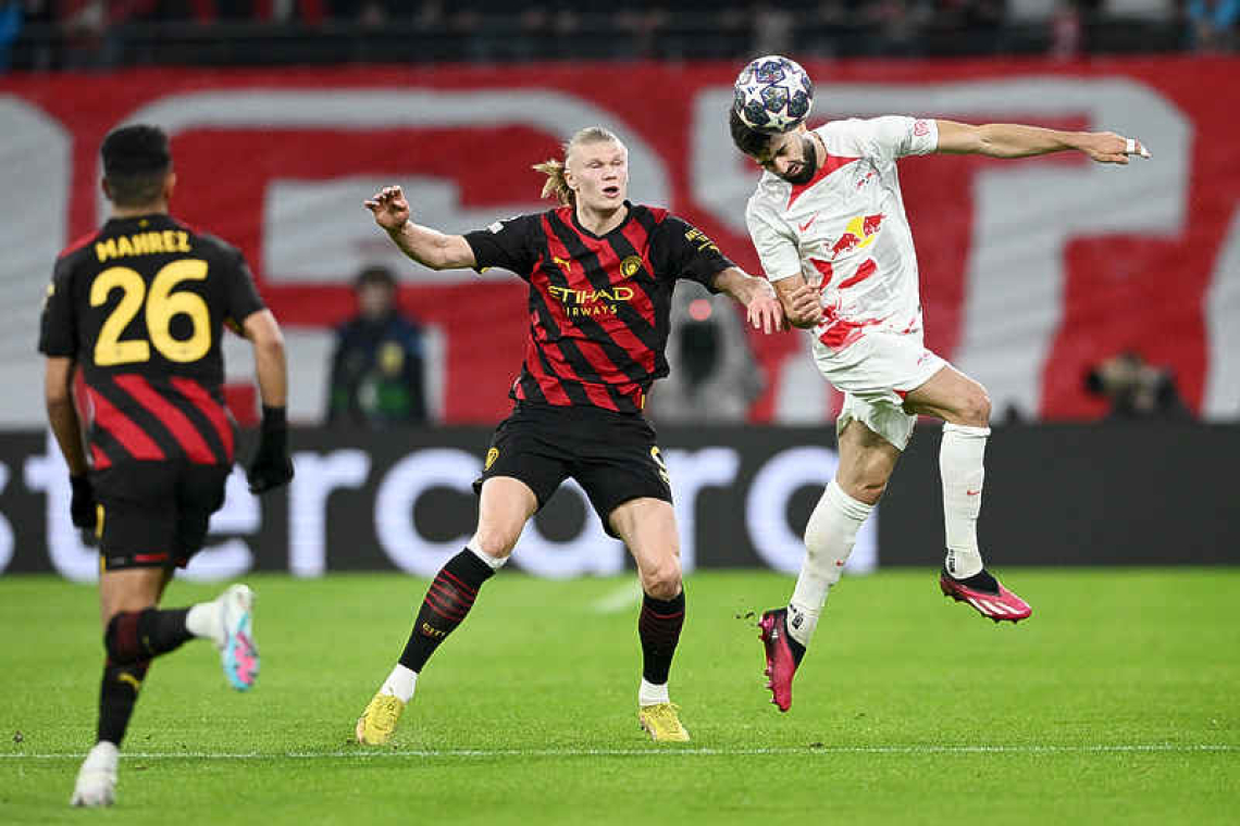 Gvardiol header earns Leipzig 1-1 draw against Man City