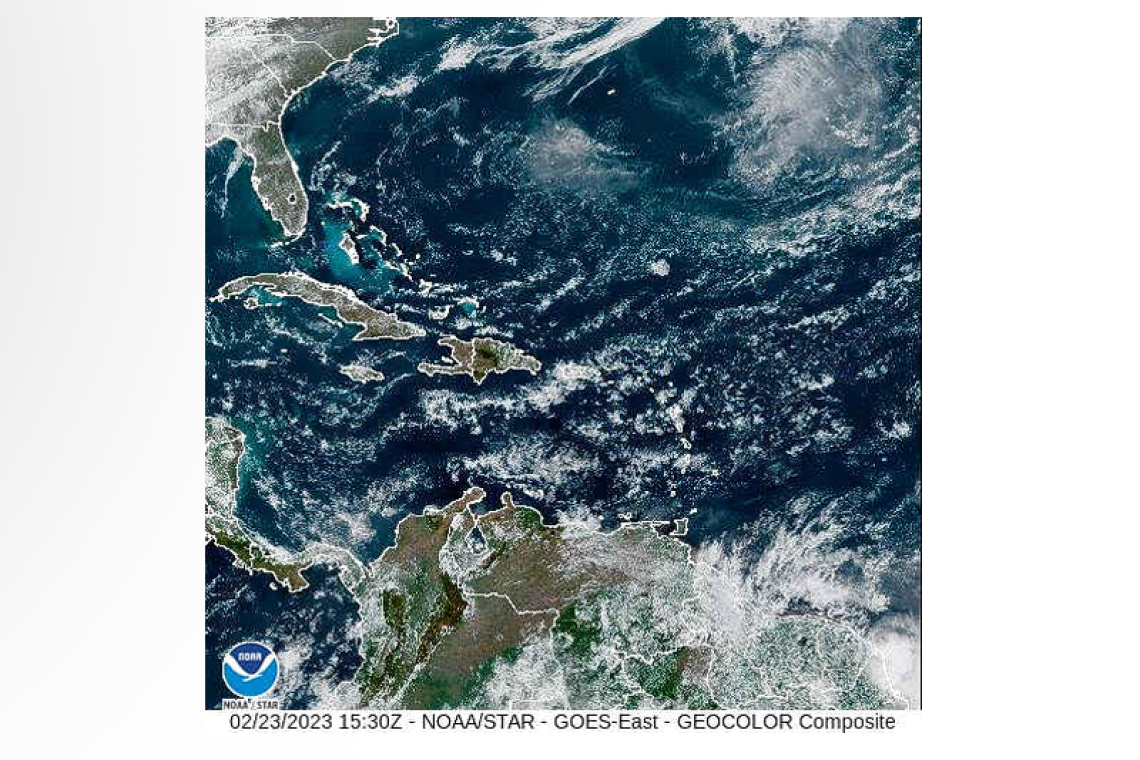 PUBLIC WEATHER FORECAST FOR ST. MAARTEN 