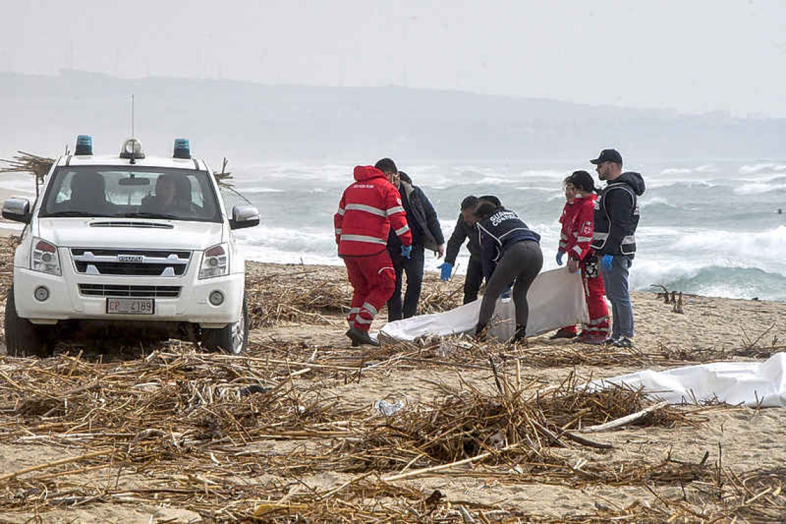 Migrant shipwreck in Italy kills at least 59, including 12 children