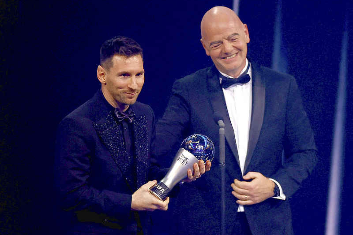    Messi named FIFA player of 2022, England women rewarded for Euro campaign