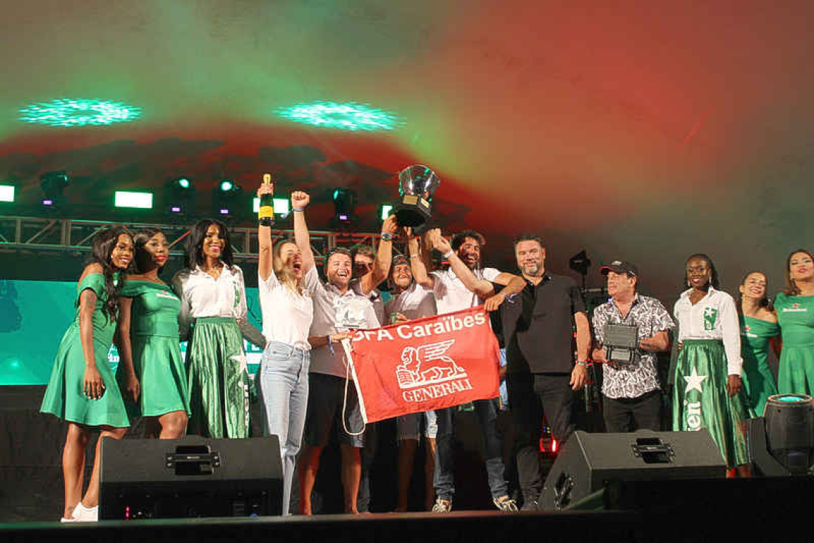 ‘GFA Caraïbes’ wins the Most Worthy Performance of 43rd Heineken Regatta