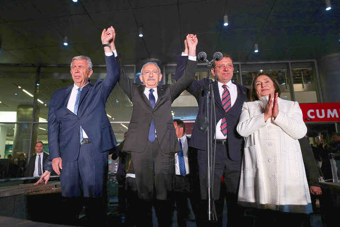 Turkey's opposition names Kilicdaroglu to take on Erdogan in election