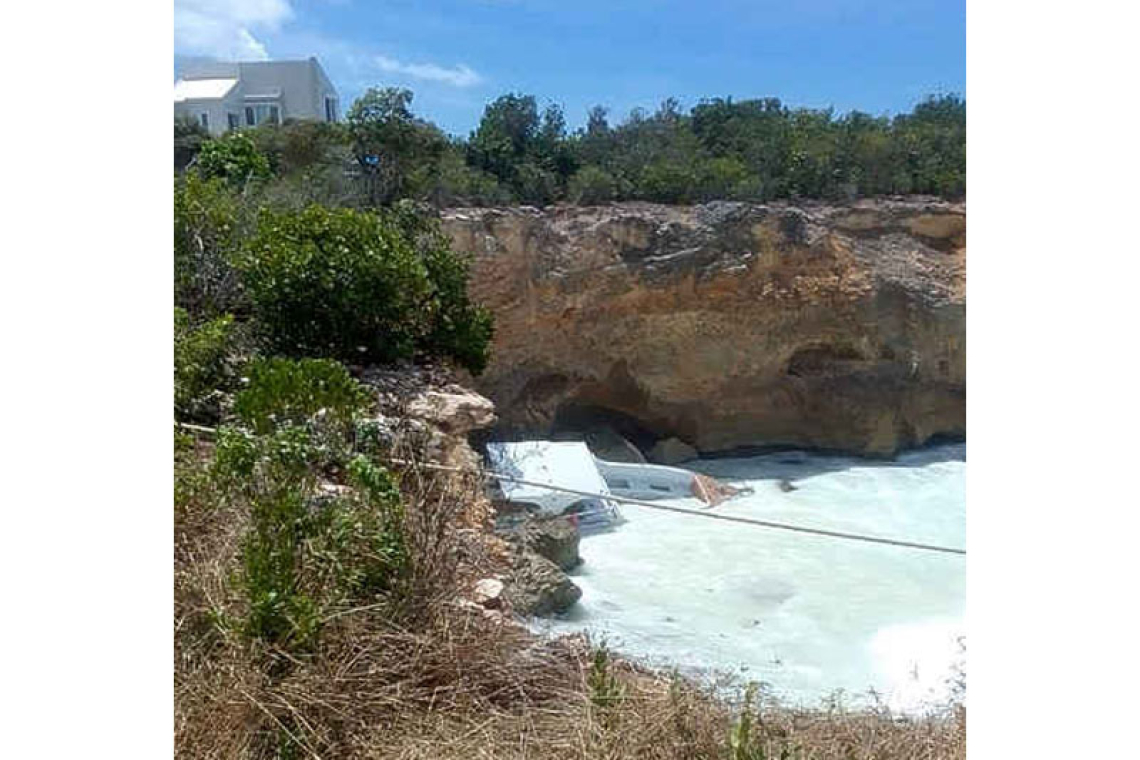 Fatal boat accident off the coast at West End, Anguilla
