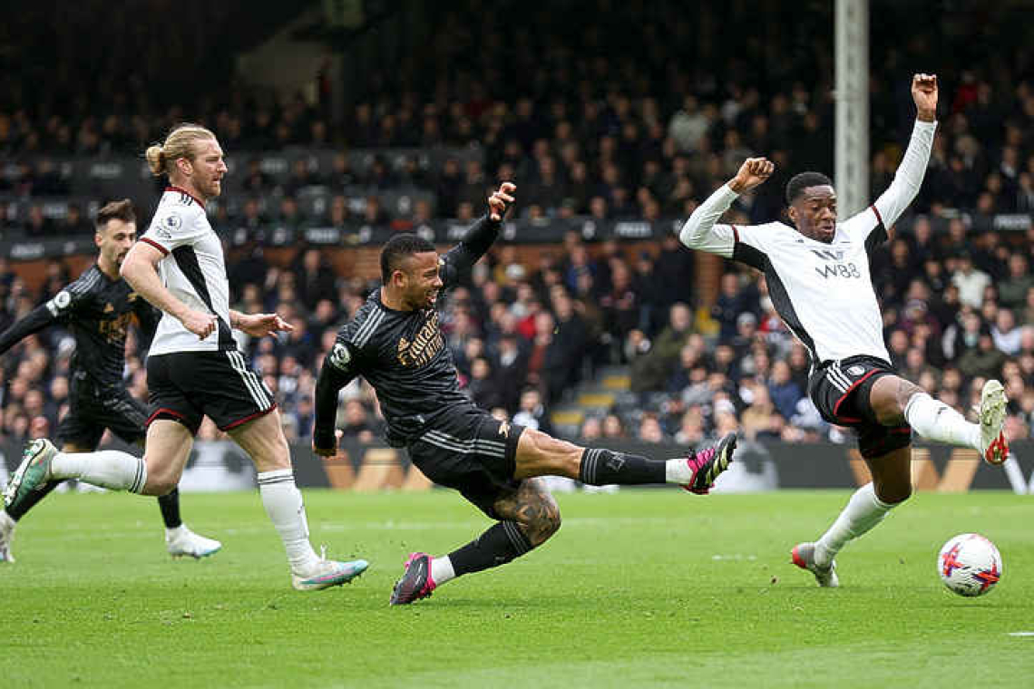 Leaders Arsenal crush Fulham, Man United held, Newcastle win   
