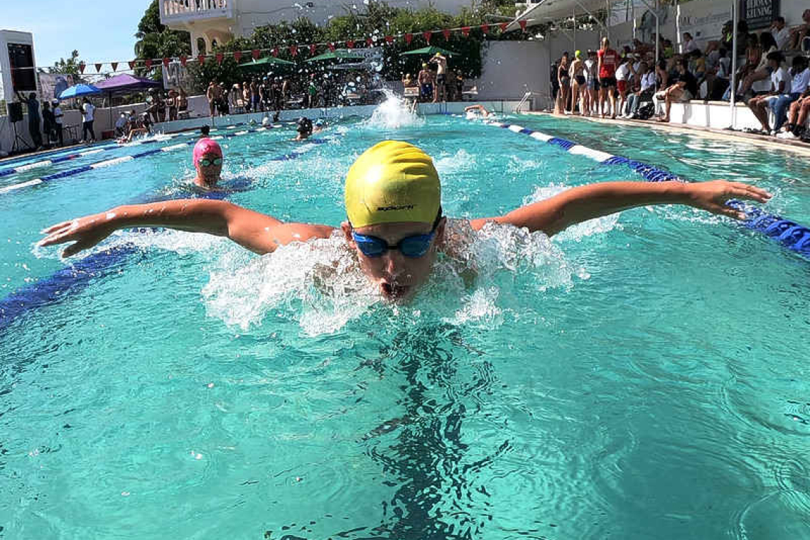 Caribbean Gems annual Inter-School Swim Meet features both elementary and high school teams