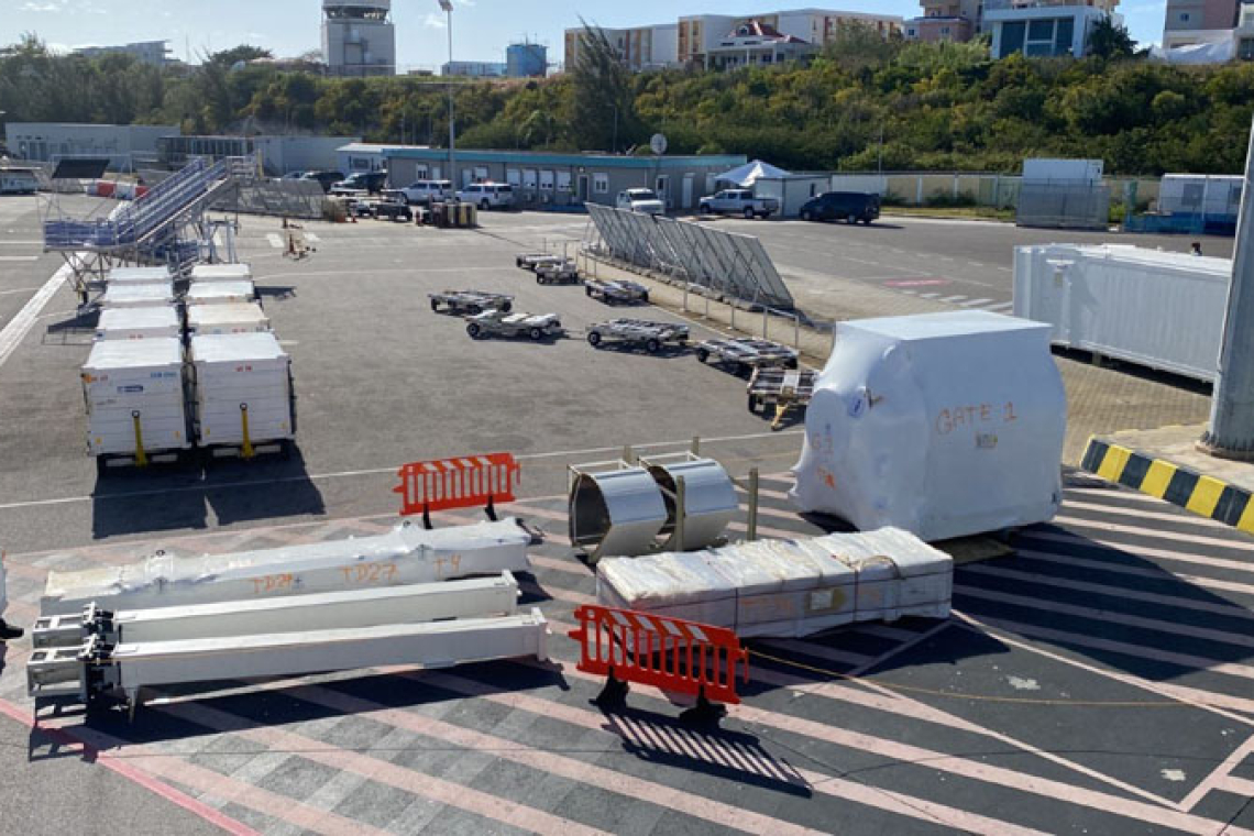 New jet bridges at airport