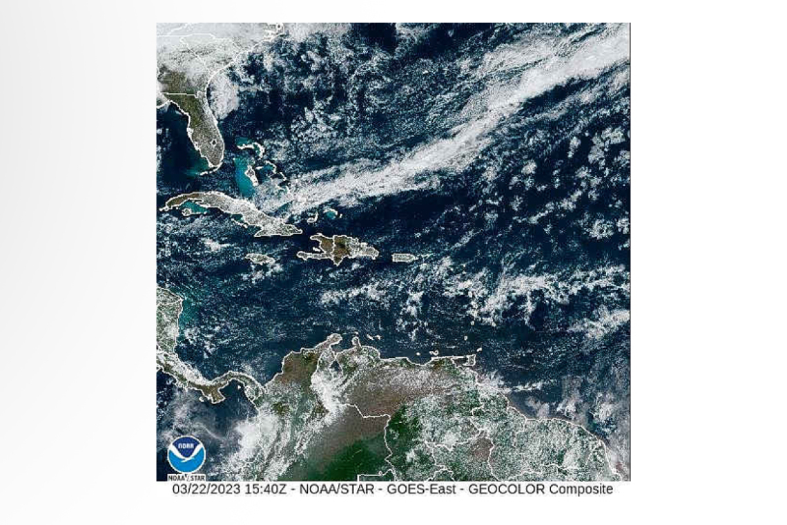 PUBLIC WEATHER FORECAST FOR ST. MAARTEN 