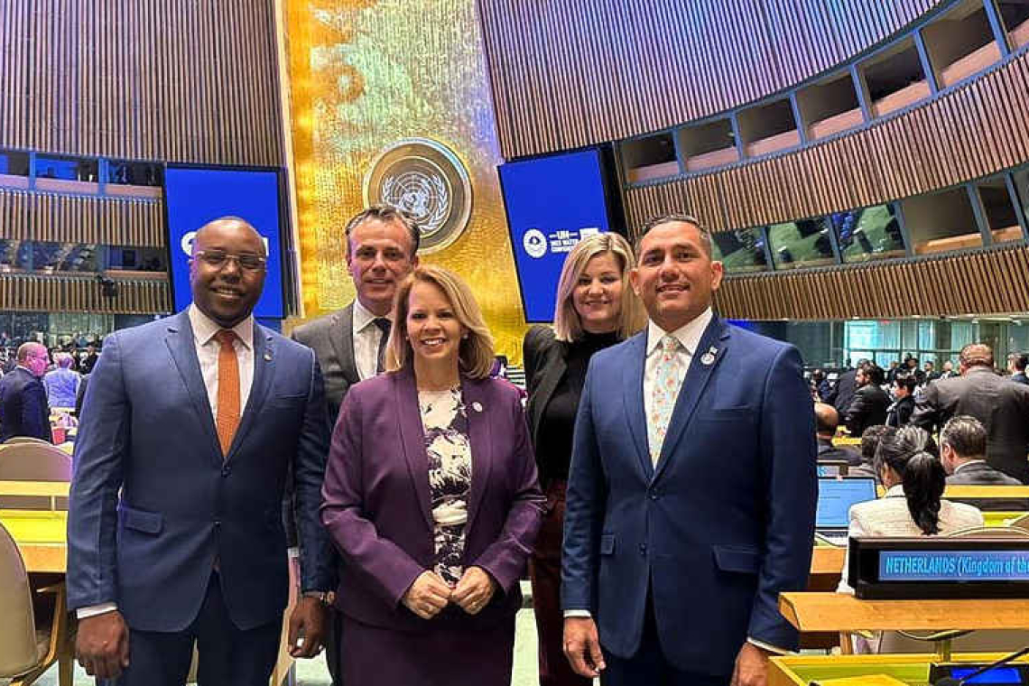 Dutch Caribbean at  UN Water Congress