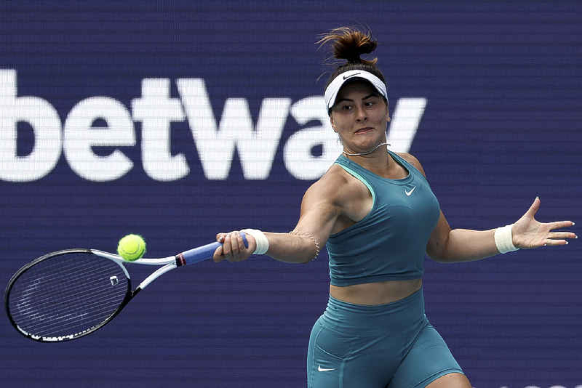    Andreescu downs Raducanu in Miami Open battle of Grand Slam winners