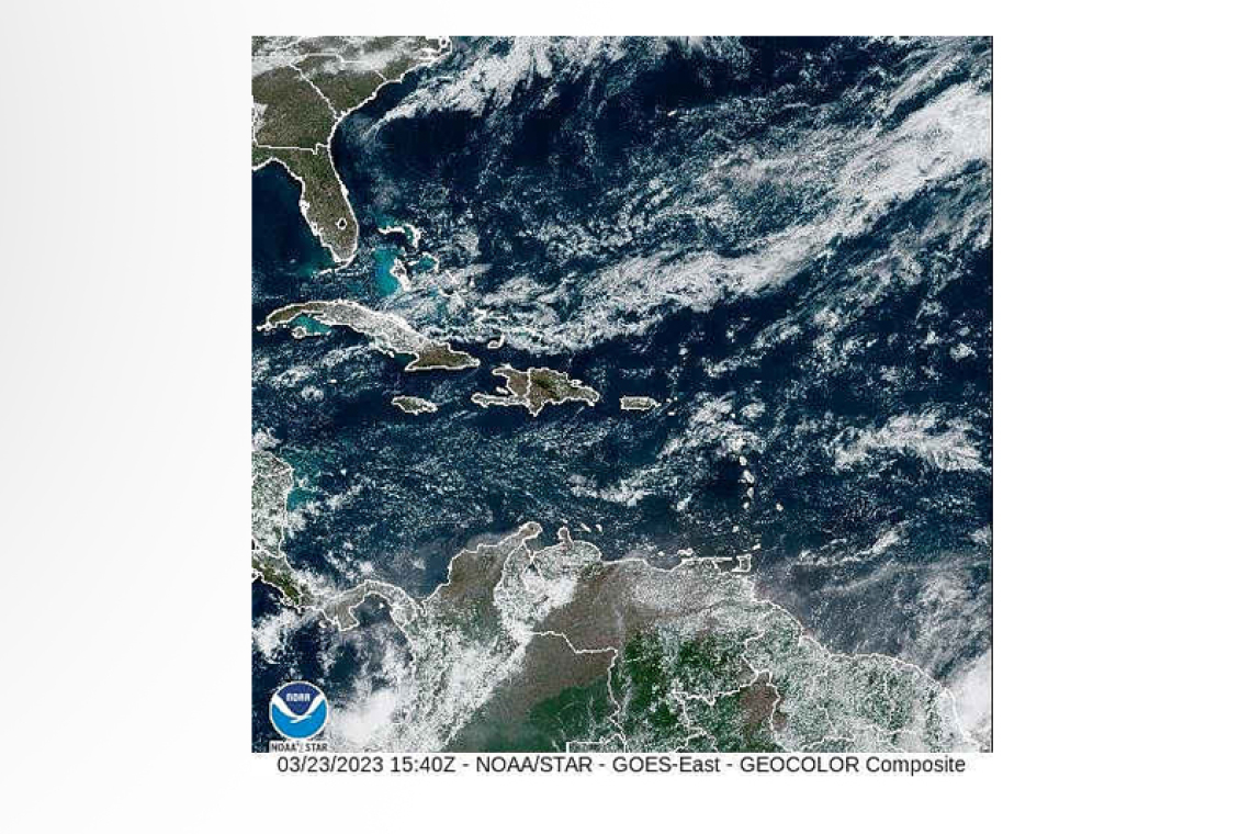 PUBLIC WEATHER FORECAST FOR ST. MAARTEN 