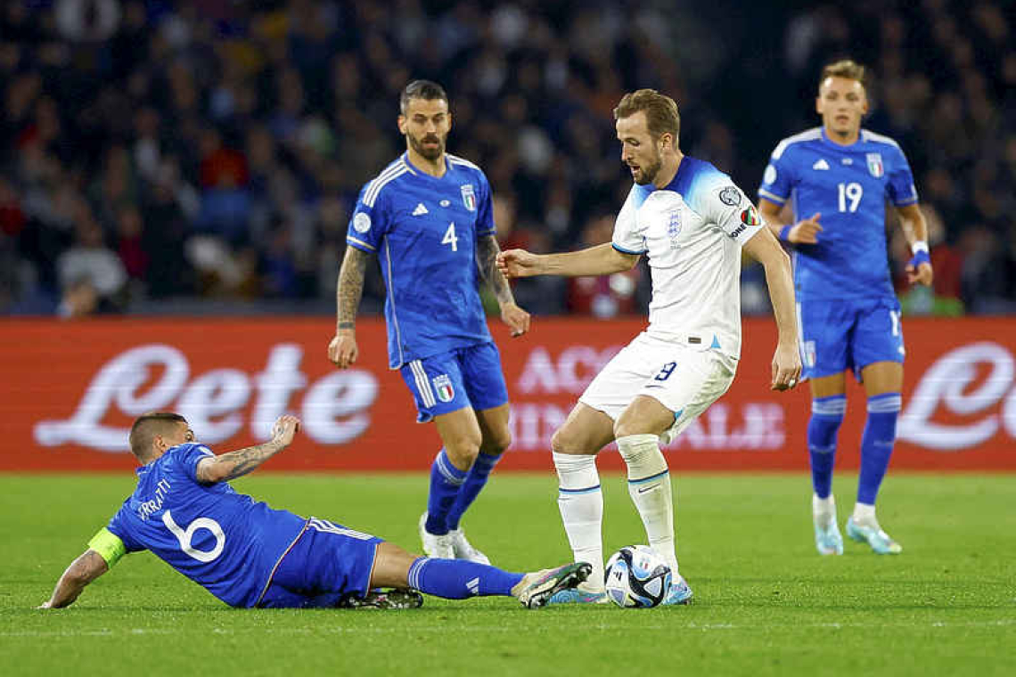 Kane breaks goalscorer record as England enjoy rare win over Italy   