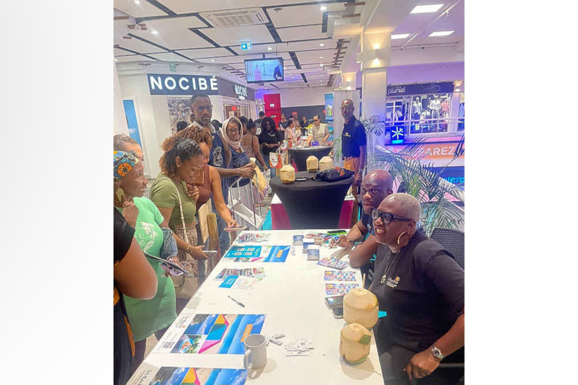 Tourism Office organises a  pop-up store in Martinique