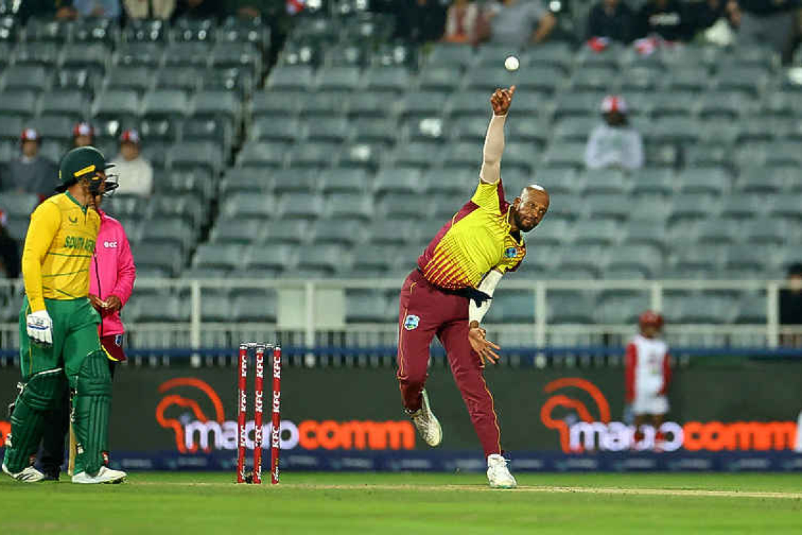 Windies keep South Africa at bay to win T20 series