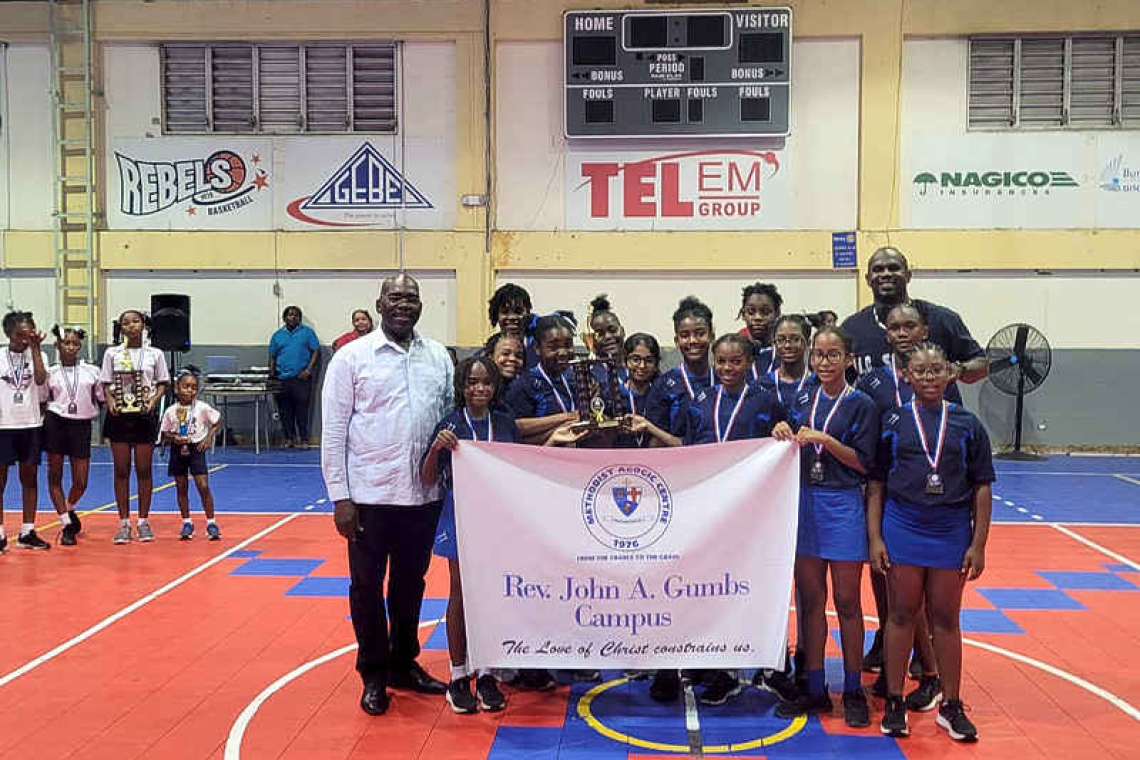 MAC J.A. Gumbs goes undefeated to win Primary School Netball Championship