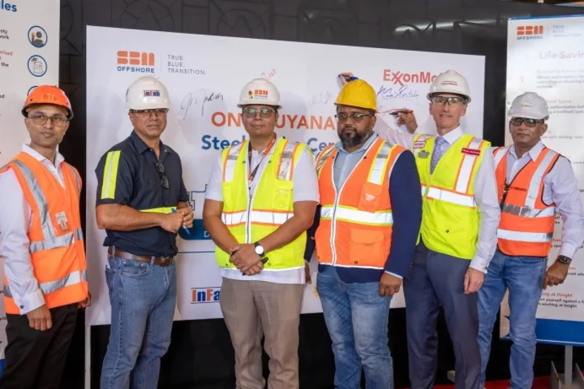       Three local fabricators producing  fixtures for ‘ONE GUYANA’ FPSO   