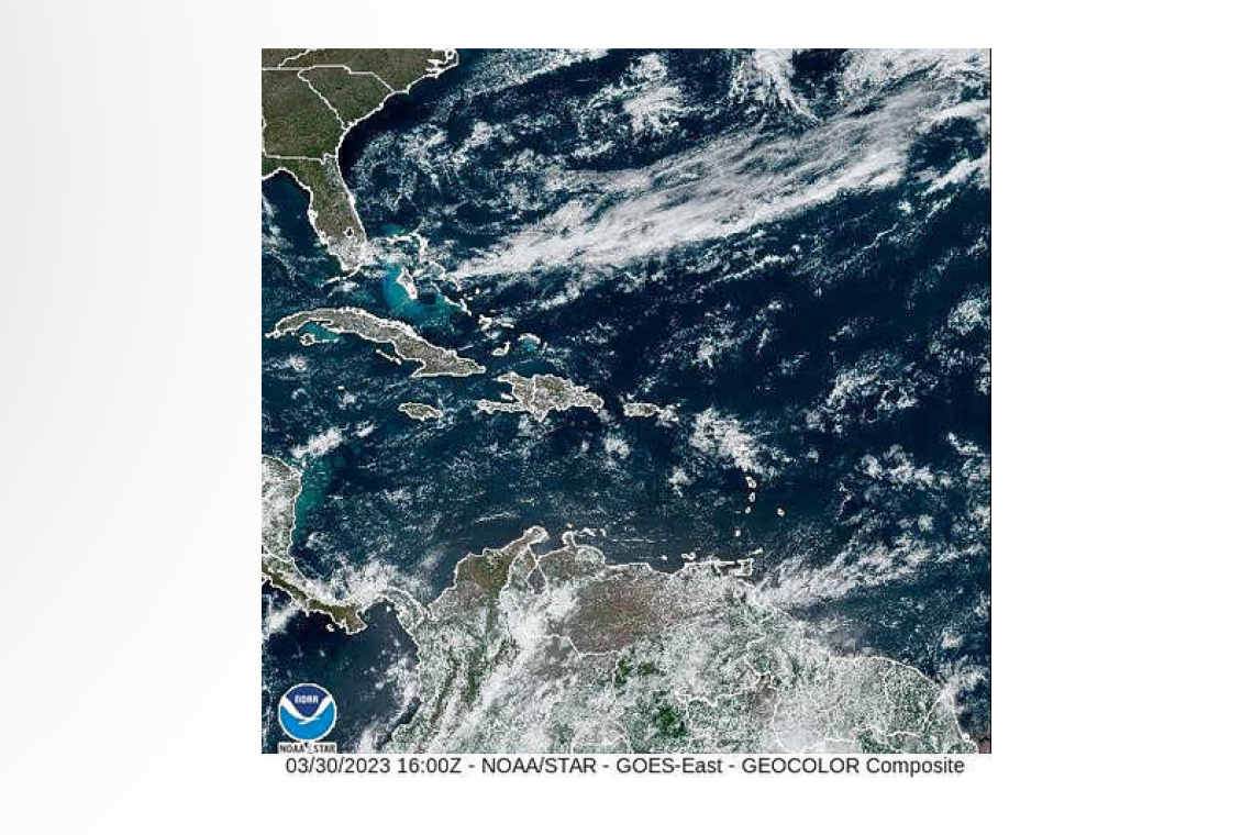 PUBLIC WEATHER FORECAST FOR ST. MAARTEN 