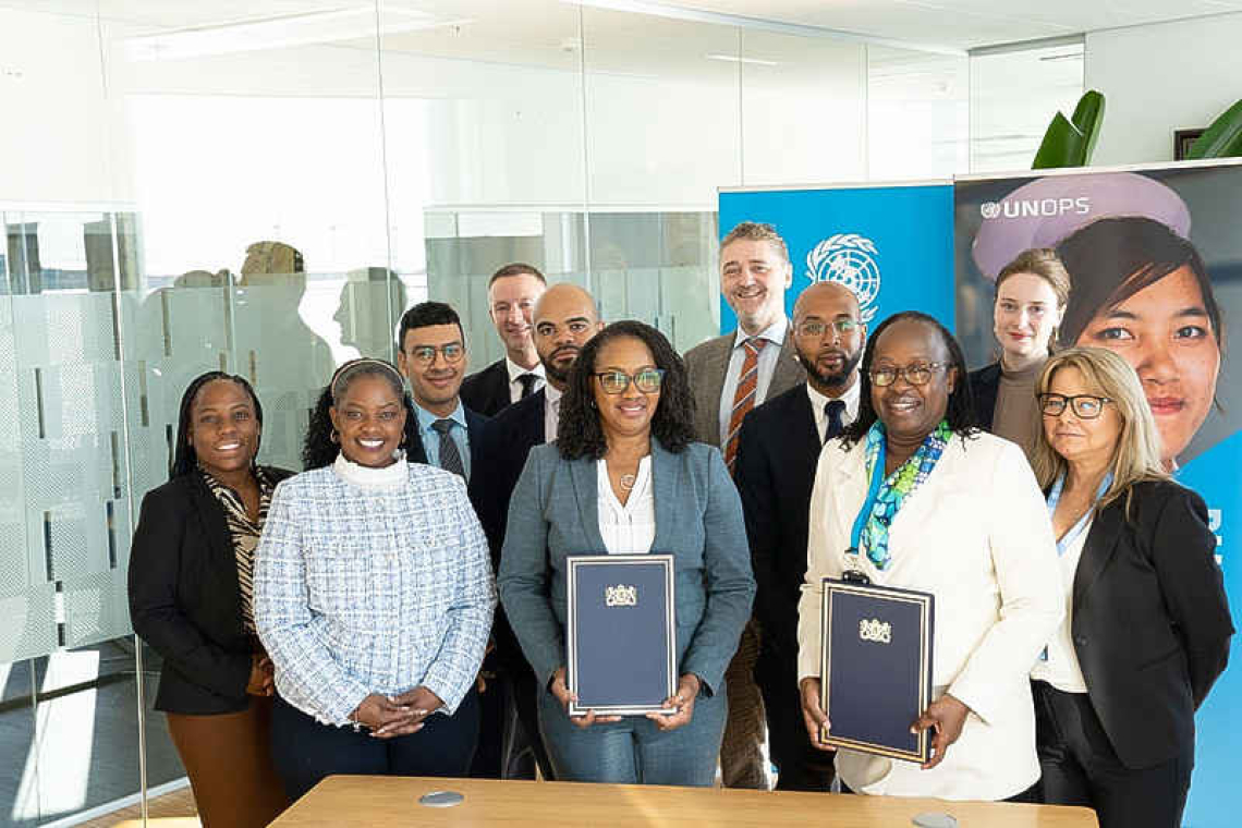 St. Maarten, UNOPS ink  host country agreement