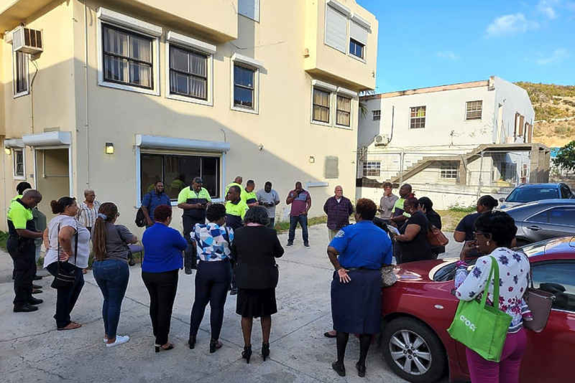       Police officers  on a go-slow   